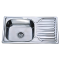 Мийка кухонна Zerix Z7642-08-180D (decor) (ZX1603)