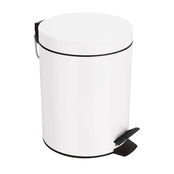 Відро для сміття 30 л Zerix Strong MB0130 White (ZX4632)