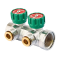 Колектор для теплої підлоги з адаптером Koer KR.1127-2 - 1"x2 - 3/4 Ways (євроконус-площина) (KR4946)