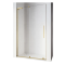 Двері у нішу Walk-In розсувні Koer SR SD07-120x200-L-TR-12 прозоре скло Easy Clean 8мм Матове золото (KR5687)