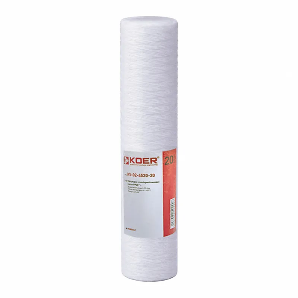 Картридж із поліпропіленової нитки BB20 Koer KV.5220 PP20 4,5"x20" (KR4780)