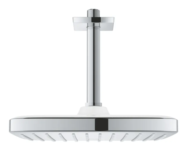 Верхній душ зі стельовим кронштейном Grohe Tempesta Cube (260088000)