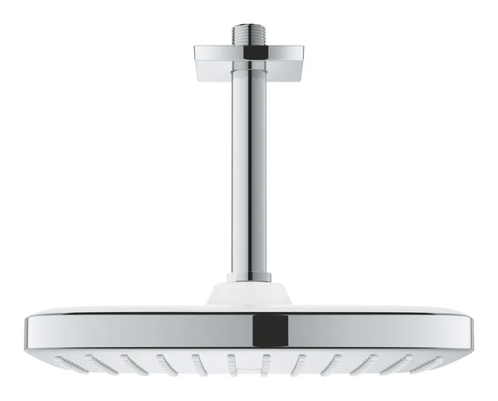 Верхній душ зі стельовим кронштейном Grohe Tempesta Cube (260088000)