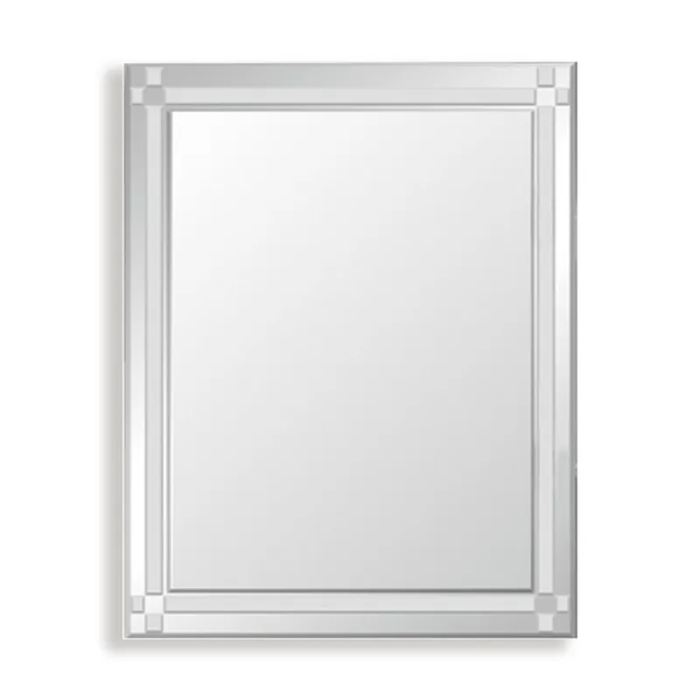 Дзеркало настінне Zerix FONTE MRZ10-60x80-Reverse прямокутне з декором (ZX5640)