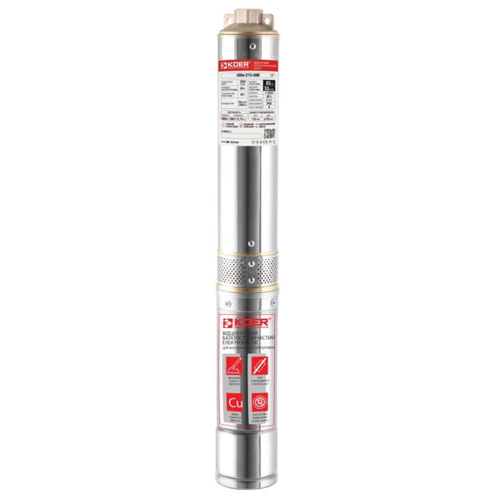 Центробіжний насос Koer 2.5SDM 1.5/12+15M 1" (KP3160)