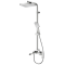 Душова колона зі змішувачем Koer KB-56037-01 3 функції (Колір хром) (KR6001)