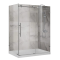 Душова кабіна без піддону Koer SR SC07-120x90x200-TR-01 прозоре скло Easy Clean 8мм, хром (KR5370)