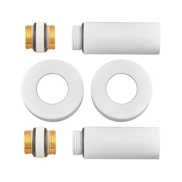 Комплект подовжувачів Koer KF.SET.06MF WHITE 1/2Fx1/2M білий (KR5850)