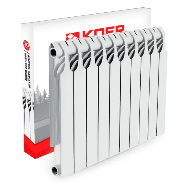Біметалеві радіатори Koer-80 Bimetal-500 Smart (RAD330) / Ціна за 1 секцію