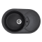 Мийка кухонна HAIBA HB8310-G228 GRAY 780x500x220 (HB0976)