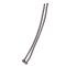 Гнучке підведення Champion FH-01-F1/2"xM10-40 нержавійка (пара) (AC0667)