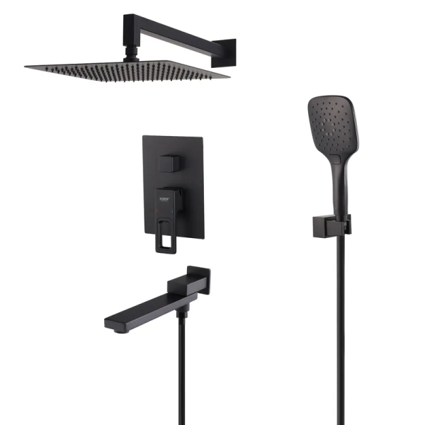 Душова система вбудована Koer KB-66009-05 3 функції (Колір чорний) (KR6020)