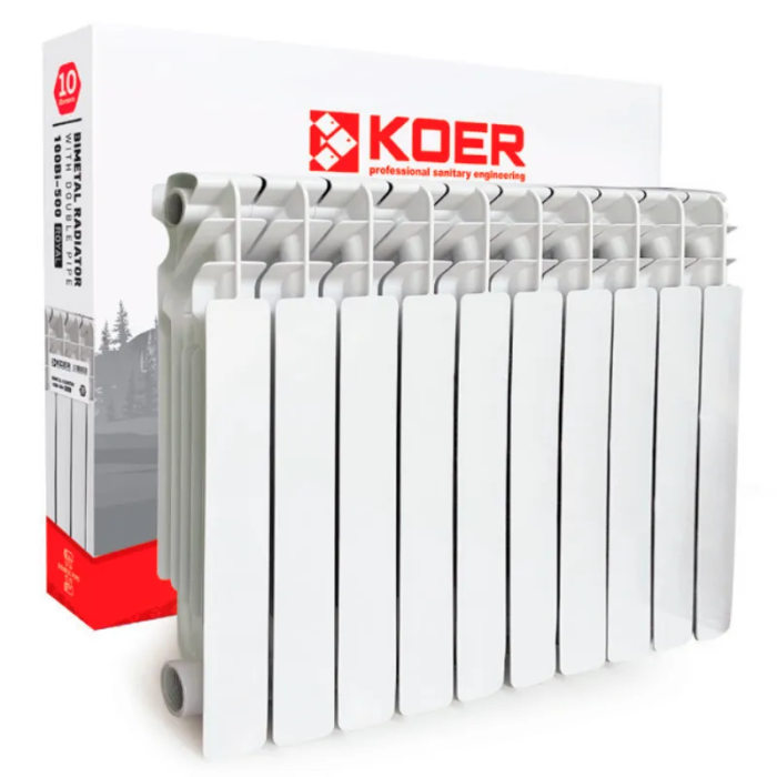Біметалеві радіатори Koer 100 Bimetal-500 Royal (KR4957) / Ціна за 1 секцію