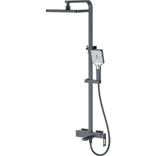Душова колона зі змішувачем Haiba KANT 009-J GRAPHITE (Колір графіт) (HB9665)