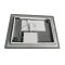 Дзеркало Zerix Sansa MR01-80x60-REVERSE з LED Touch, Anti-fog, димером, регулятором яскравості (ZX6049)