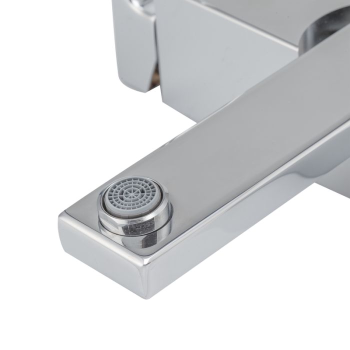 Змішувач для ванни з коротким виливом Koer KB-41009-01 (Колір хром) (KR3502)