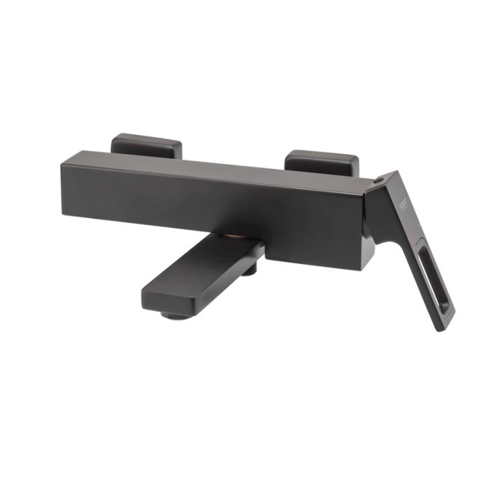 Змішувач для ванни з коротким виливом Koer KB-41009-05 (Колір чорний) (KR3503)