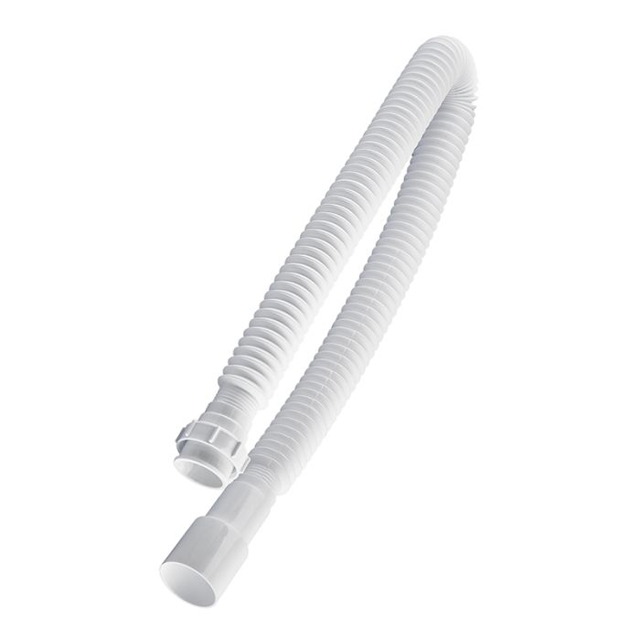 Гофротруба сполучна Zerix GN-01-B з накидною гайкою 1 1/2" (460-1100 мм) (ZX5096)