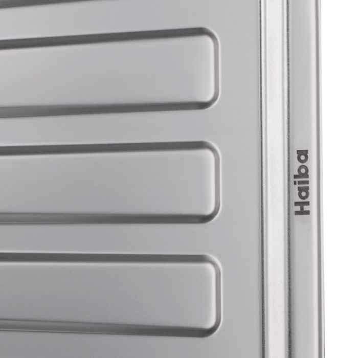 Мийка кухонна HAIBA 74x48 (satin) (HB0561)