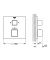 Термостат прихованого монтажу на 2 споживача Grohe Grohtherm Cube (24155000)