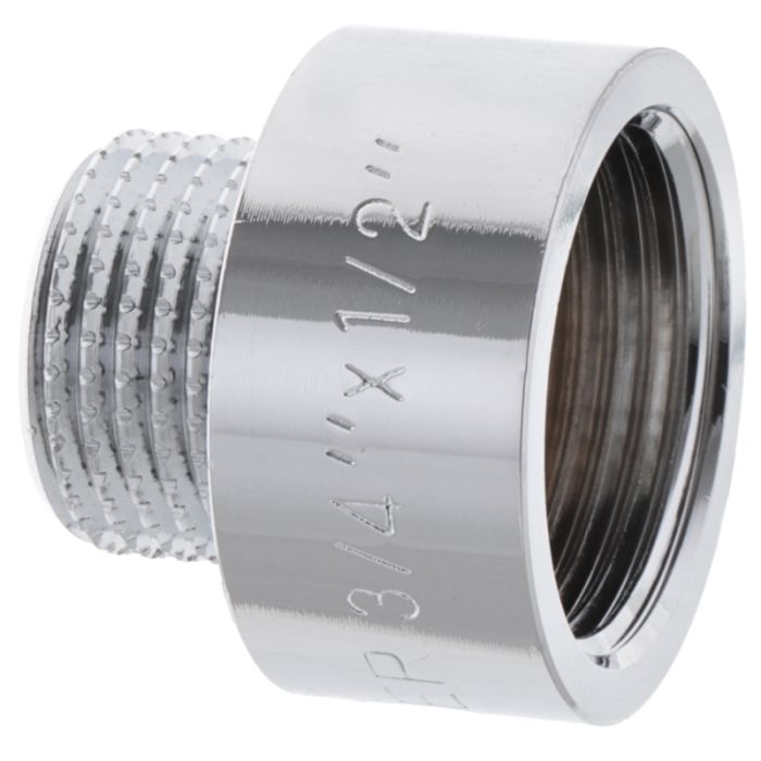 Перехідник (коннектор) 1/2 "х3 / 4" (хром) Koer KF.A0608.CHR (KF0138)