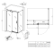 Душова кабіна без піддону Koer SR SC02-100x80x200-TR-01 прозоре скло Easy Clean 8мм, хром (KR5355)