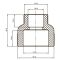 Муфта редукційна ВВ 63x40 PPR Koer K0039.PRO (KP0047)