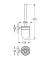 Йорж для унітазу Grohe Essentials Cube New (40513001)