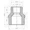 Муфта редукційна Koer K0056.PRO - 25x20 ЗВ (KP0066)