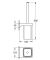 Ершик для унітазу Grohe Selection Cube (40857000)