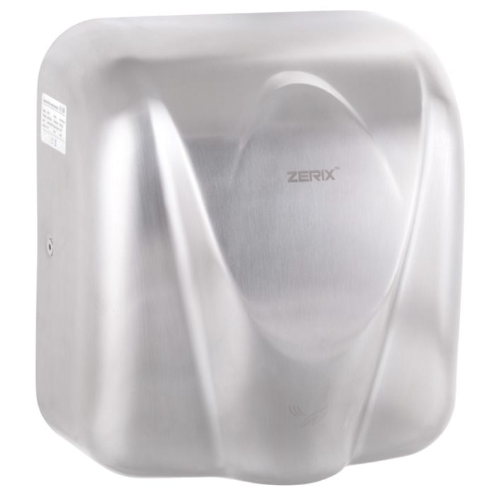 Сушарка для рук автоматична Zerix HD-120-SUS Satin (1650Вт) (ZX3253)