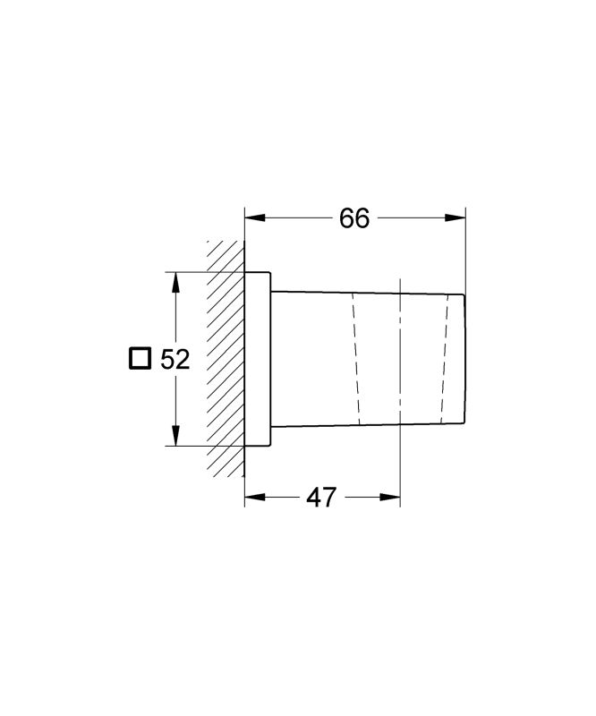 Настінний тримач для ручного душу Grohe Euphoria Cube (27693000)