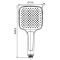Лійка для душу Koer KP-0402-01 (3 функції) (KR4983)