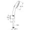 Душовий набір Grohe Tempesta 110 2 режими струменю (Rain, Jet) (261642433)