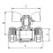 Кран кульовий Koer Wing 20x20 (KR.353) (LL1658)