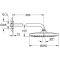 Верхній душ з кронштейном до стіни Grohe Tempesta 250 (26663000)