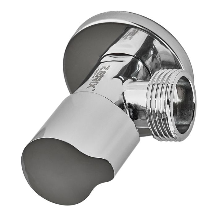 Кран для підключення сантехприладів Zerix BAV-02-1/2x3/4 (ZX5098)