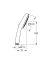 Ручний душ Grohe New Tempesta Cube 100 (27572003)