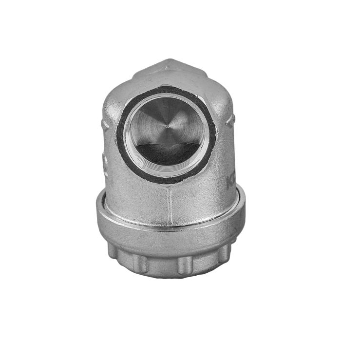 Фільтр грубої очистки Koer KR.F03-3/4.N - 3/4" універсальний нікельований (KR5472)