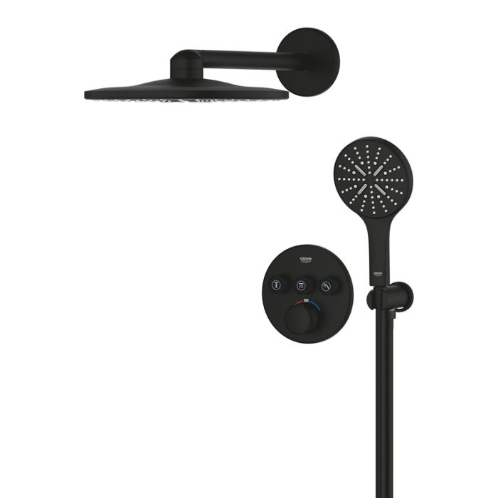Душова система прихованого монтажу Grohe Cubeo з Tempesta 250 (1053362430)