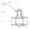 Кран кульовий Koer 3/4" ГГР (KR.214) (KR0042)