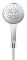 Душовий набір з тримачем, 3 режими струменя Grohe Rainshower SmartActive (26581000)