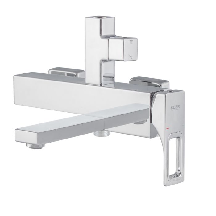Душова колона із змішувачем Koer KB-56009-01 (Колір хром) (KR3506)