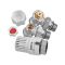 Комплект для підключення радіатора Koer SET-29 - 1/2'' (кутовий) з термоголовкою (KR5716)