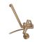 Змішувач для ванни Zerix Rex-006 (Euro) Brushed Gold з нерж. сталі (Колір матове золото) (ZX6119)