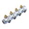 Колектор для теплої підлоги Koer KR.1127-4 - 1"x4 - 3/4 Ways (євроконус-площина) (KR4948)