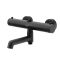 Душова колонна з термостатичним змішувачем Koer KB-57029-05 3 функції, колір чорний (KR5491)
