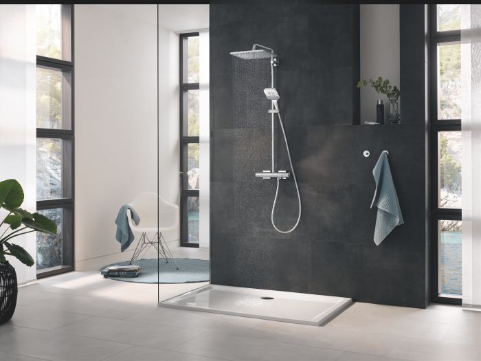 Душова система з термостатом для душа Grohe Rainshower System (26649000)