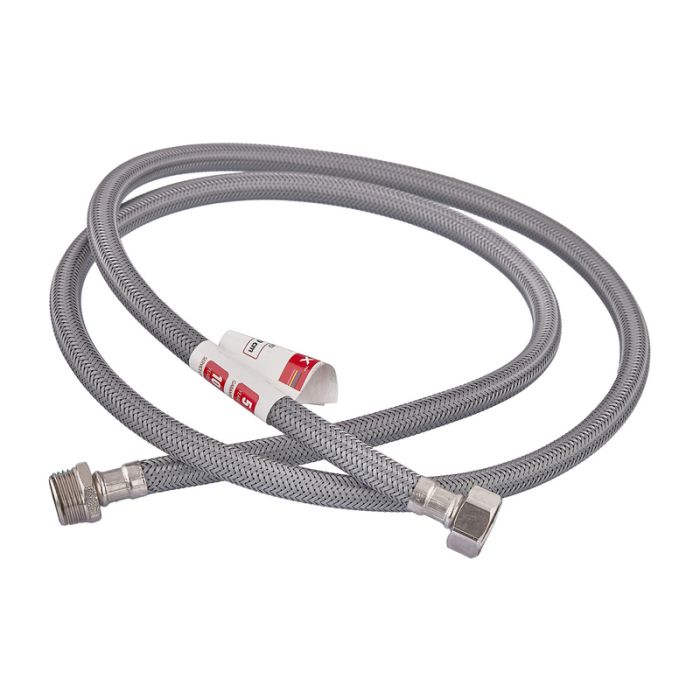 Гнучке підведення Zerix ZHN-02-FM1/2"-040 (нейлонове обплетення, гайки нерж) (ZX5147)