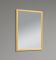 Дзеркало настінне Zerix FONTE MRZ09-60x85-Reverse GOLD прямокутне в золотій рамі (ZX6211)